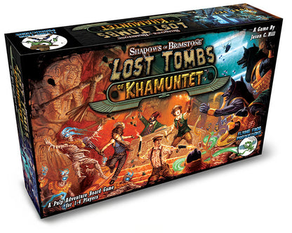 Shadows of Brimstone: Cursed Tombs of Khamuntet Grundspiel englische Ausgabe