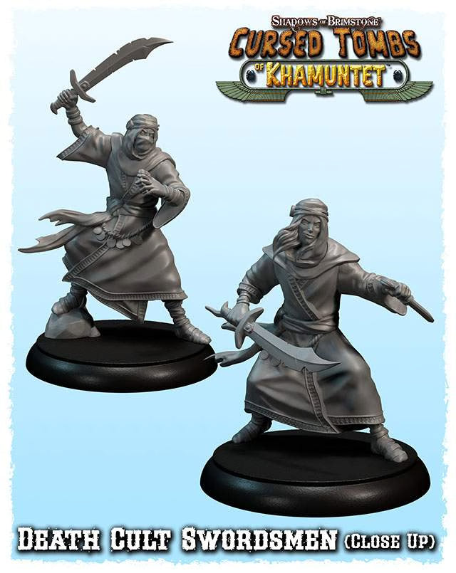 Shadows of Brimstone: Death Cult Swordsmen     Enemy Pack englische Ausgabe VORBESTELLUNG