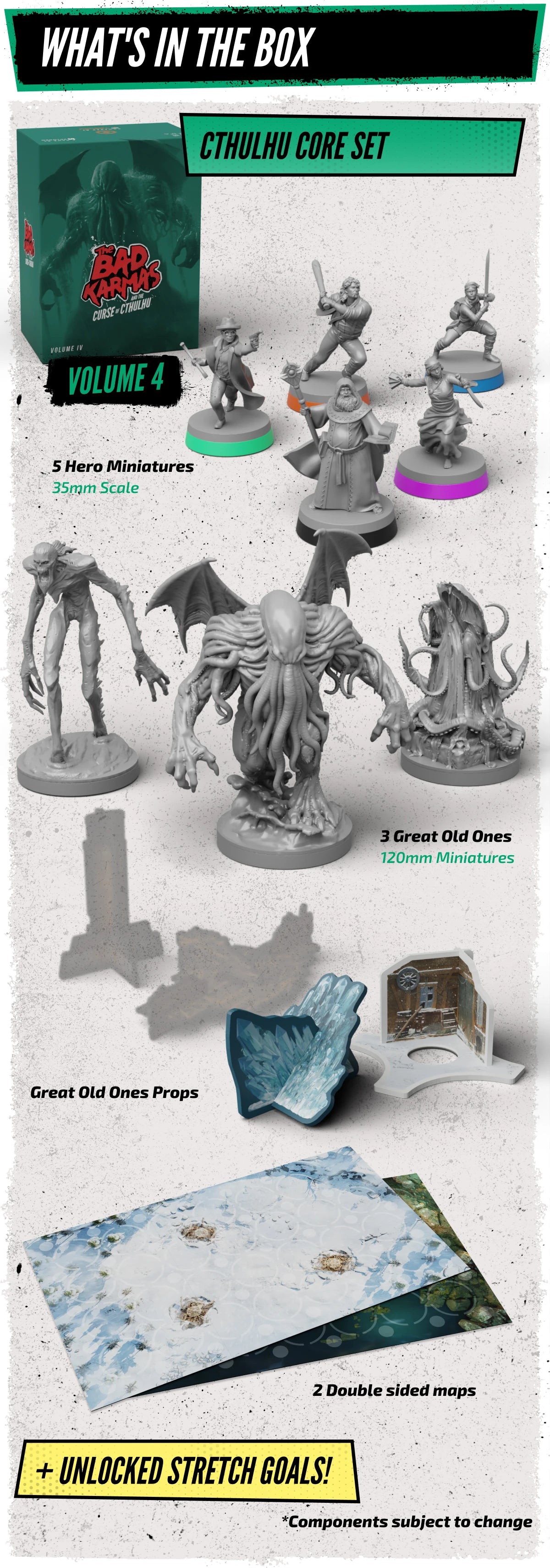 The Bad Karma and The Curse of Cthulhu: Collectors Pledge Exclusives Englisch
