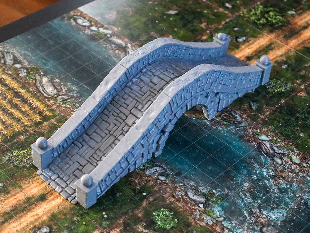 Modulare Brücke aus City of Tarok für RPGs, Brettspiele, Maler und Sammler