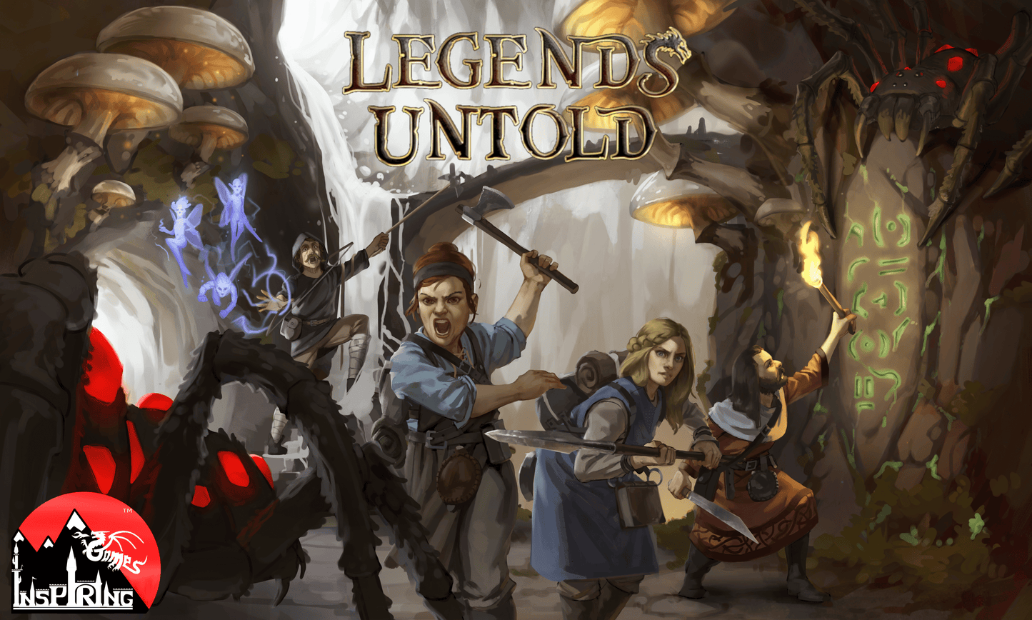 Legends Untold: Bundle Kickstarter Ausgabe Englisch VORBESTELLUNG