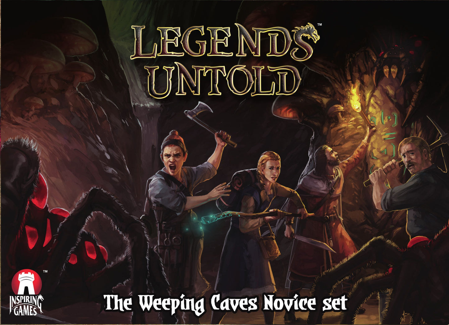 Legends Untold: Bundle Kickstarter Ausgabe Englisch VORBESTELLUNG