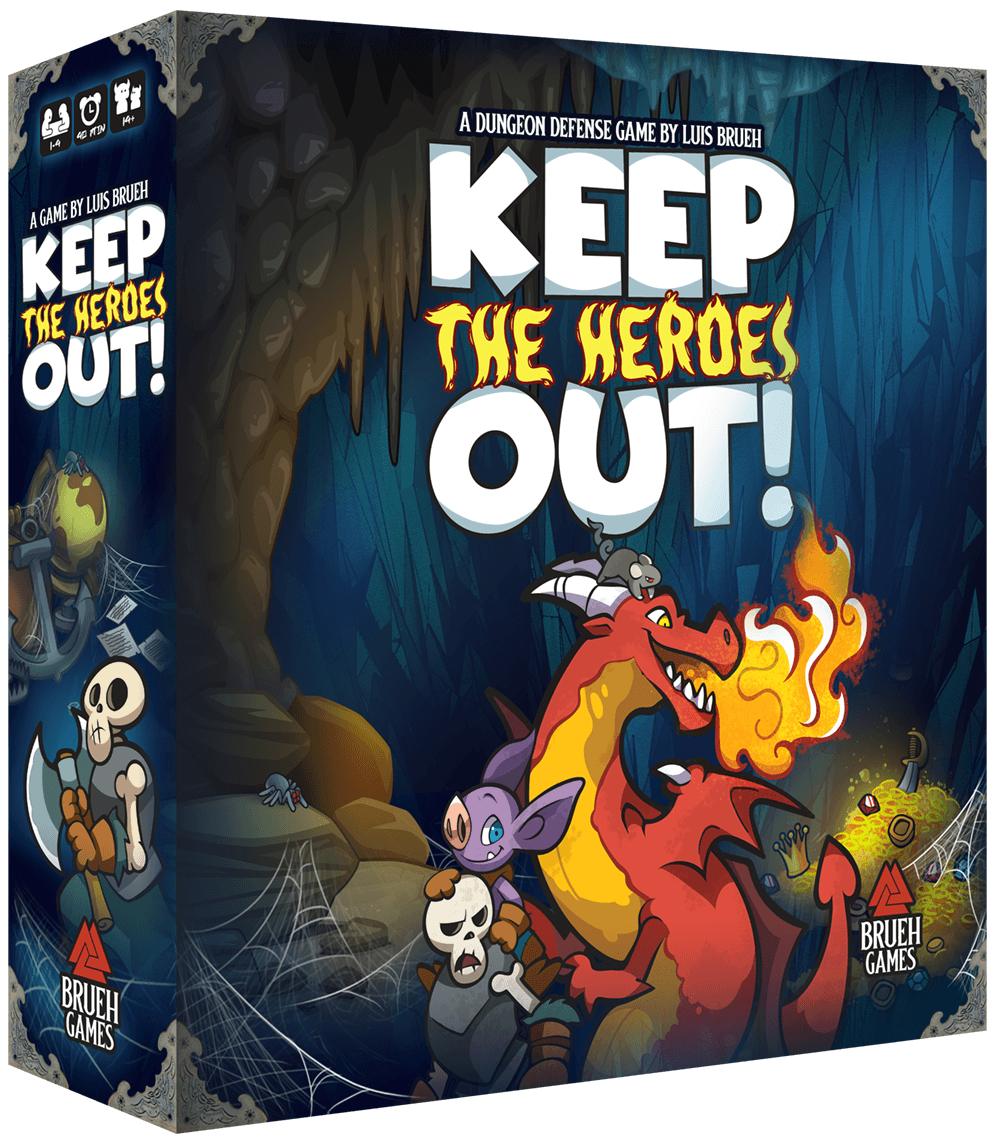 Keep the Heroes Out! All-In Bundle Kickstarterausgabe, Stretchgoals und KS Exclusives (Kopie)
