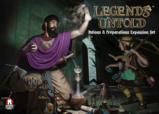 Legends Untold: Potions & Preparations Expansion Set Kickstarter Ausgabe Englisch