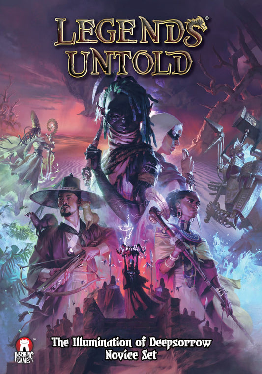 Legends Untold: Illumination of Deepsorrow Novice Set Kickstarter Ausgabe Englisch