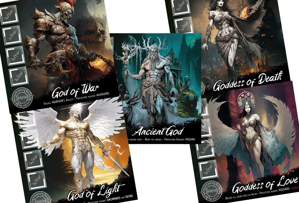 Altar: Realms of the Gods Pantheon Pledge Kickstarter English + Stretchgoals