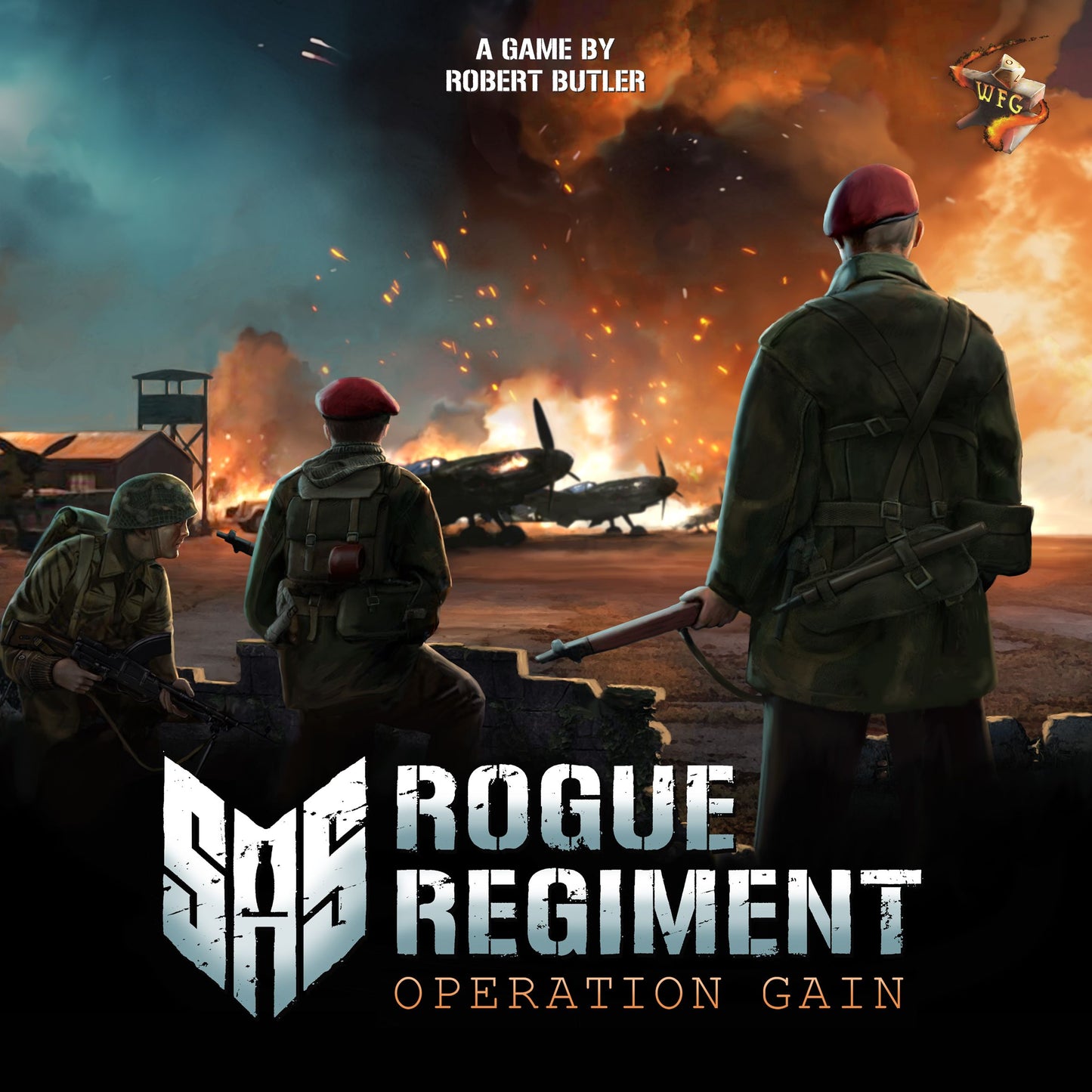 SAS Rogue Regiment: Operation Gain Back in Black englische Kickstarter