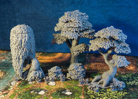 City of Tarok trees for RPGs, board games, painters and collectors