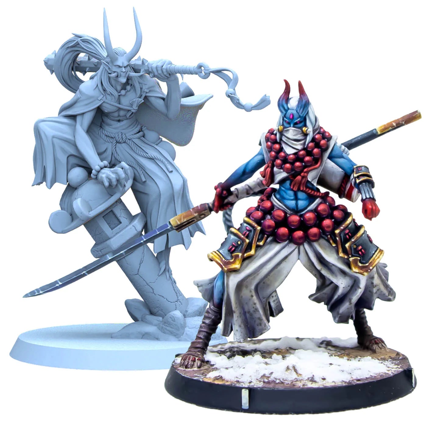 Eldfall Chronicles: Oni Yaksha Pack Kickstarter Edition English