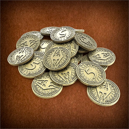 The Elder Scrolls V: Skyrim The Adventure Game Metal Coins Modiphius