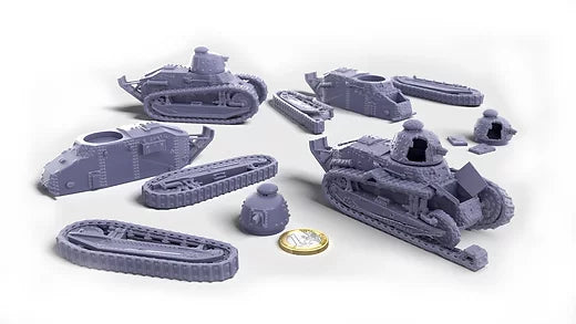 WW1 französischer Panzer Renault FT17