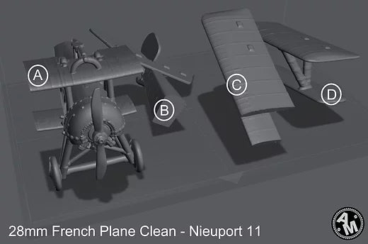 WW1 French plane Nieuport XI
