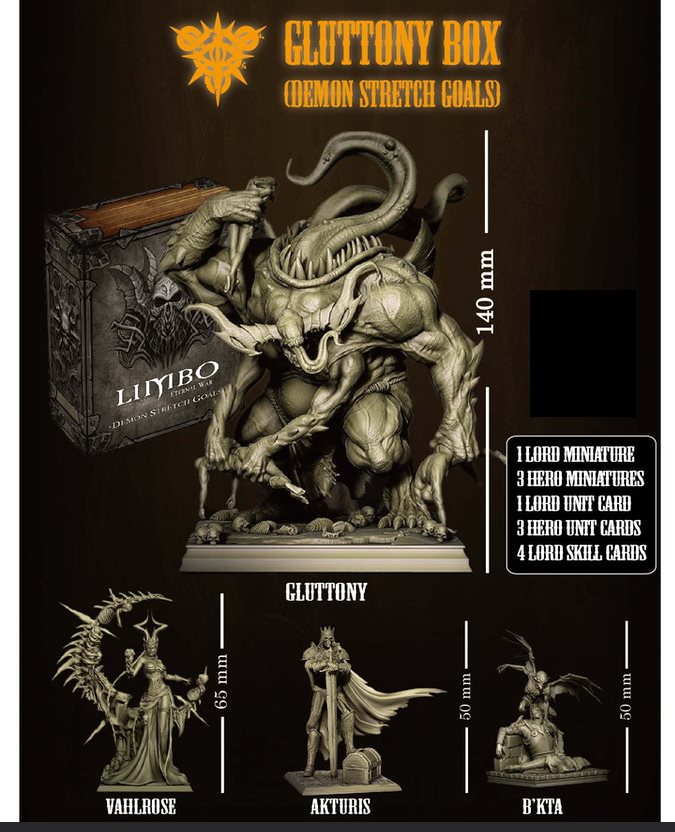 Limbo Eternal War 1.5 Gluttony Box + KS Exclusive English