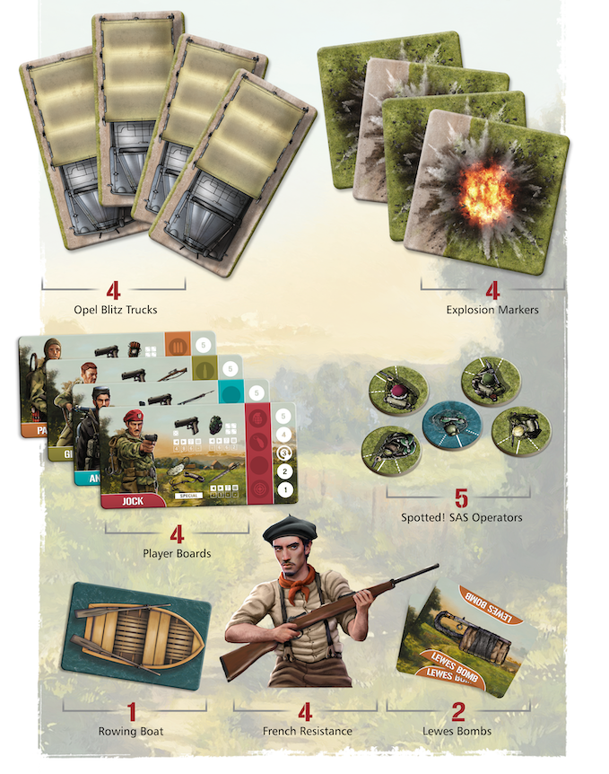 SAS Rogue Regiment Black Box KS exclusive All In English Kickstarter Edition