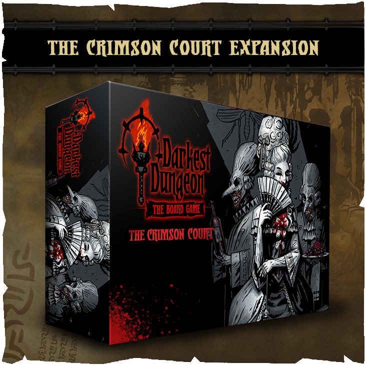 Darkest Dungeon The Crimson Court Erweiterung deutsche Kickstarter Ausgabe + Stretchgoals/KS Exclusives