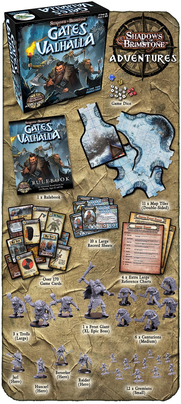 Shadows of Brimstone: Gates of Valhalla Core Game English Edition