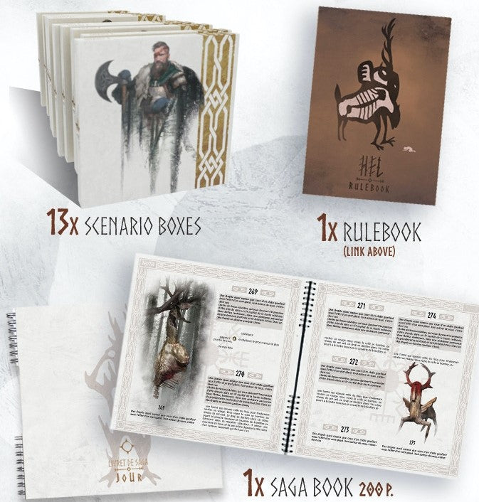 HEL: The Last Saga Berserker Pledge German Kickstarter Edition + Stretchgoals/KS Exclusives