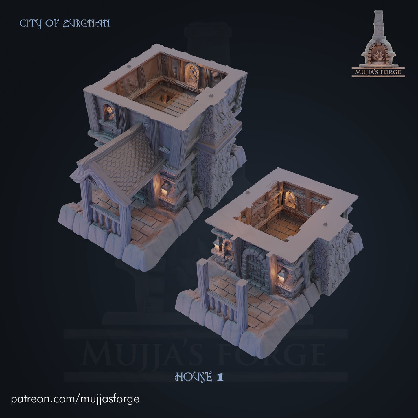 City House RPG Mujjas Forge City of Zurgnan