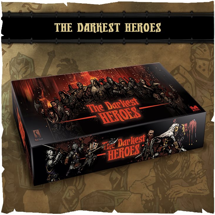 Darkest Dungeon Darkest Heroes Add-On deutsche Kickstarter Ausgabe