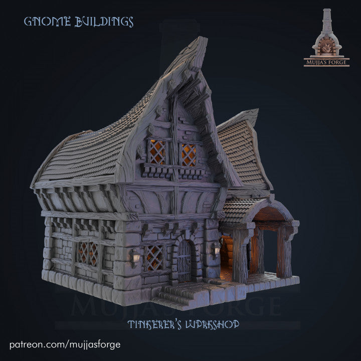 Tinker Workshop RPG Mujjas Forge Village of Lonkleg Hollow