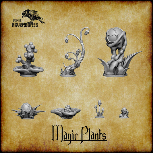 Magische Pflanzen Set von RavenBones Miniaturen
