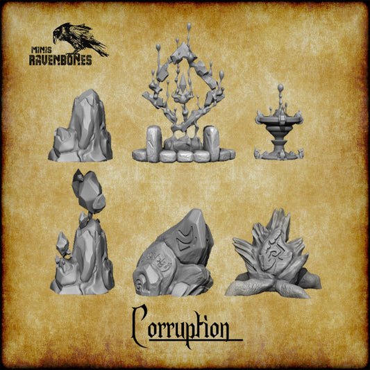 Corrupted Altars from RavenBones Miniatures