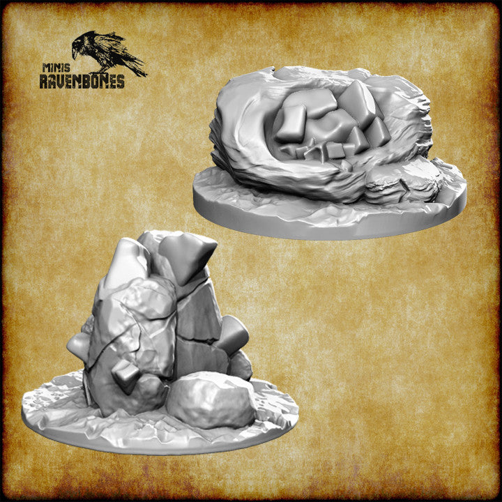 Caves and Mines Set by RavenBones Miniatures
