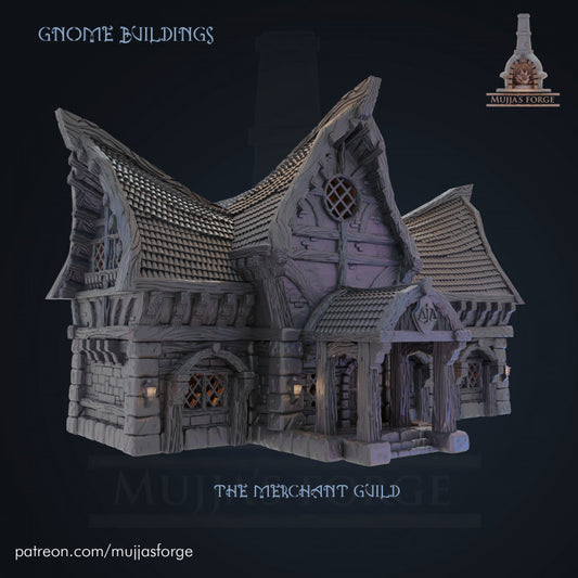 Kaufmann Händler Gilden Haus RPG  Mujjas Forge Village of Lonkleg Hollow