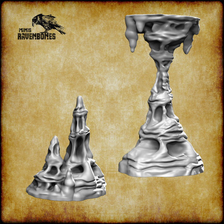 Höhlen und Minen Set von RavenBones Miniaturen