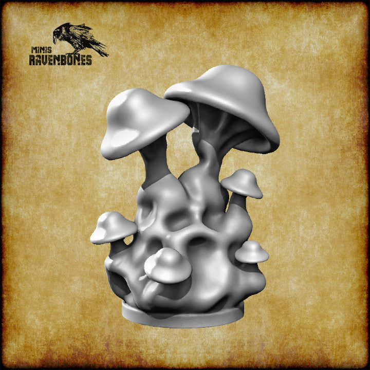 Mushroom Set by RavenBones Miniatures