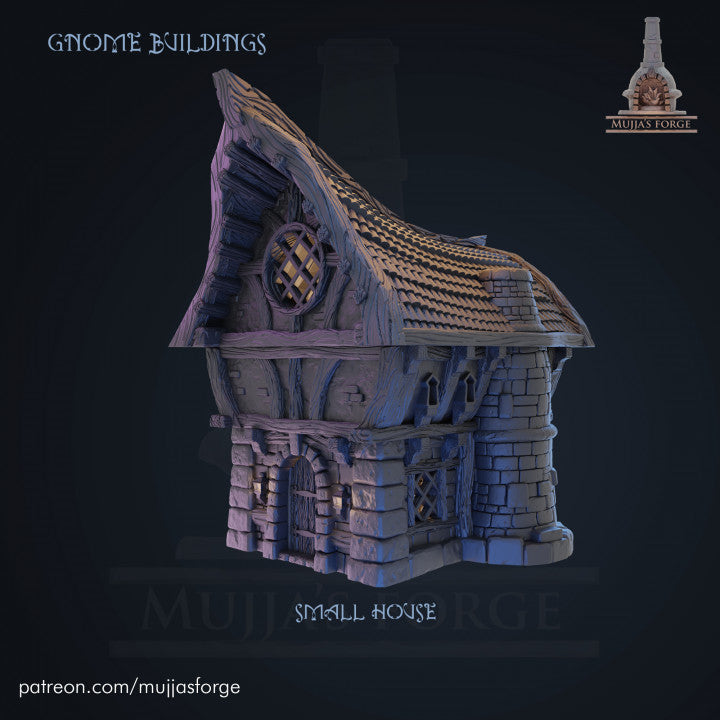 Small House RPG Mujjas Forge Village of Lonkleg Hollow
