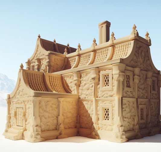 Large trading house from the Barenhole set by WonderWorlds