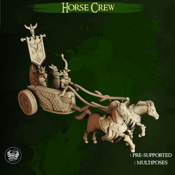 Elf Chariot High Elves vs Dwarves The Master Forge DnD RPG Tabletop