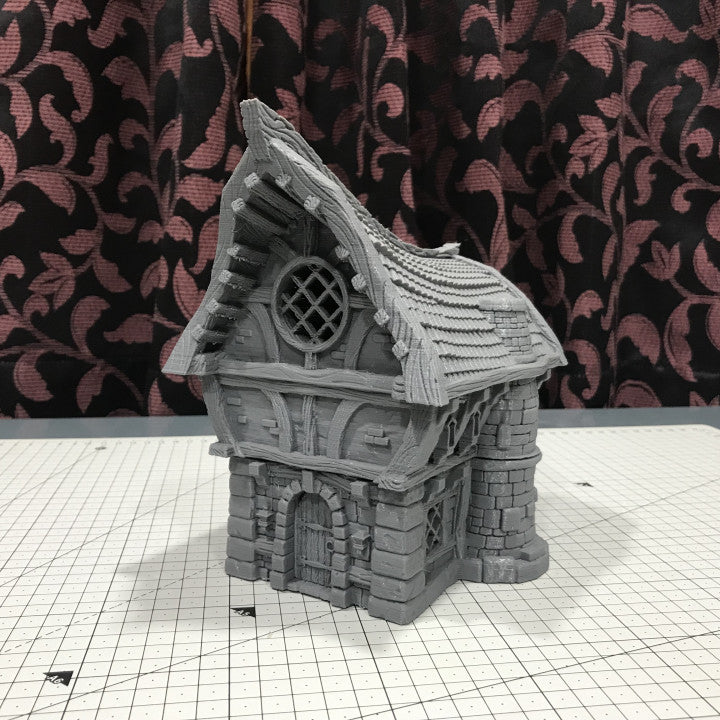 Small House RPG Mujjas Forge Village of Lonkleg Hollow