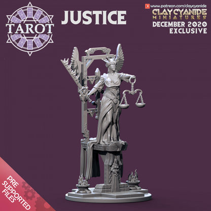 Justicia Tarot