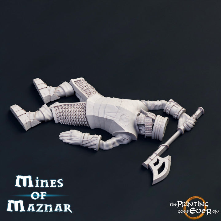 Zwergenskelette Set aus Mines of Maznar