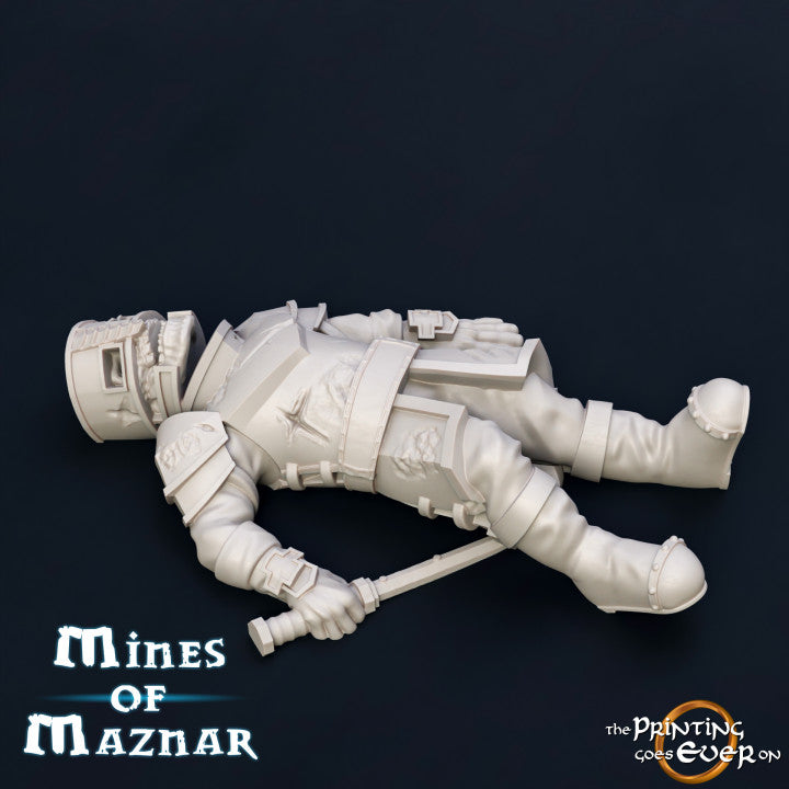 Dwarven Skeletons Set from Mines of Maznar