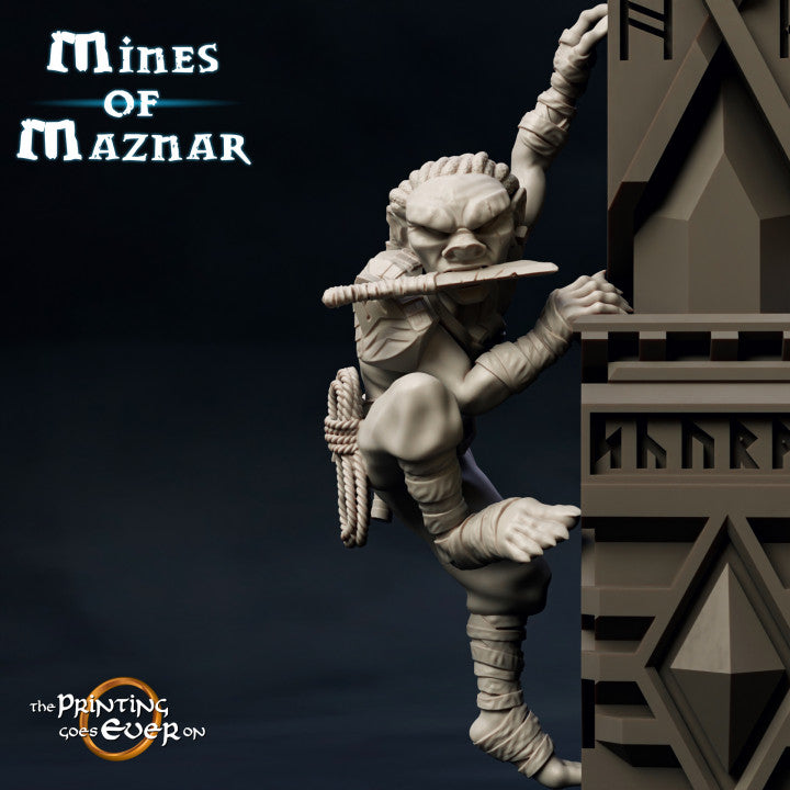 Goblin climber from Mines of Maznar