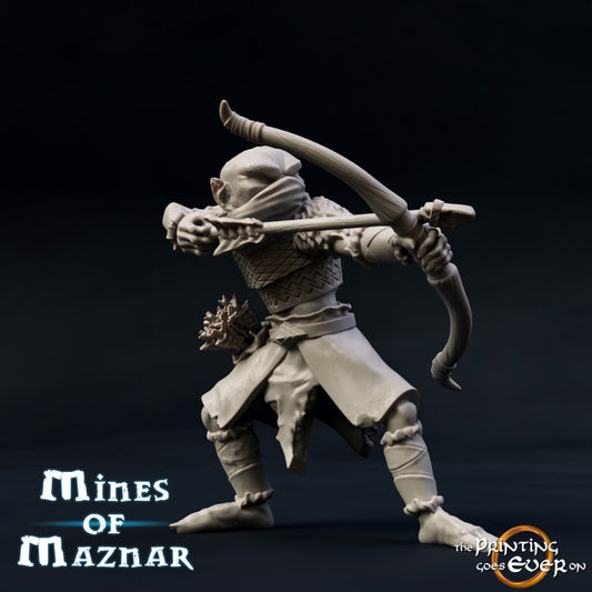 Goblin Bogenschützen aus Mines of Maznar
