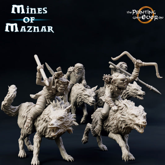 Goblin Warg Rider from Mines of Maznar