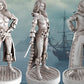 Rosetta Pirate Girls Ravi DnD Dungeons and Dragons Tabletop Wargame Miniature RPG NPC 3D