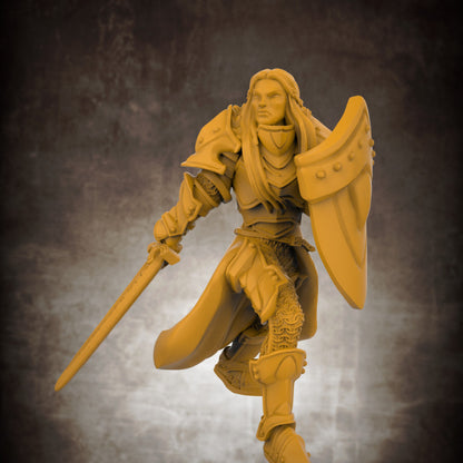 Female Paladin from Lion Tower Miniatures