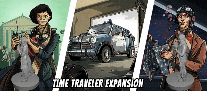 Maximum Apocalypse: Time Travelers Expansion Games englische Kickstarter exclusive Ausgabe