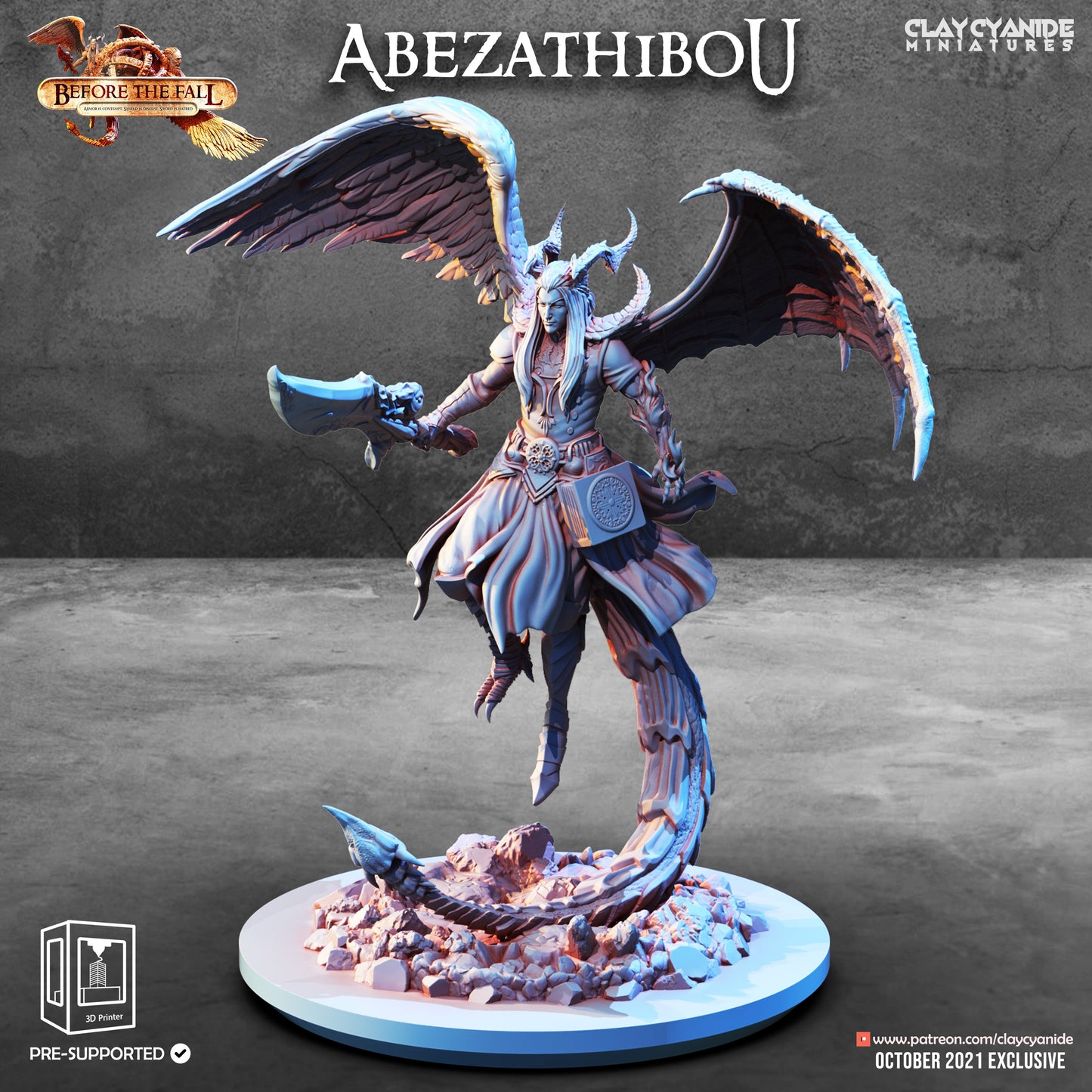 Abezathibou from the Angels - Before the Fall set