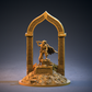 Ali-Baba on diorama base with treasure Arabian Nights 1001 Nights
