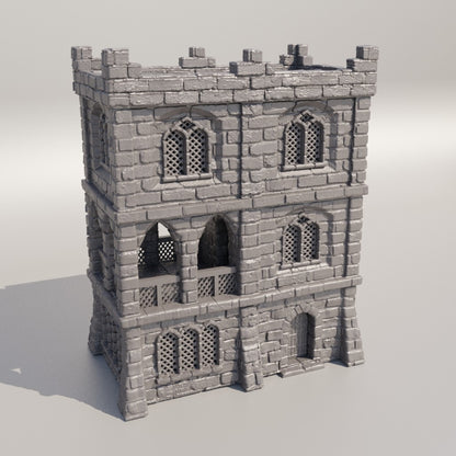 Arabian House Medieval 3D Terrain Building Miniature Land DnD RPG Tabletop