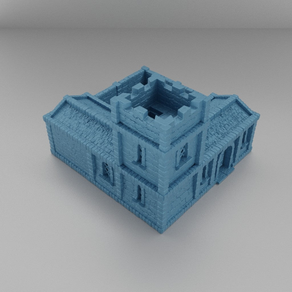 Bogenschießstand Mittelalter 3D Terrain Gebäude Miniature Land DnD RPG Tabletop