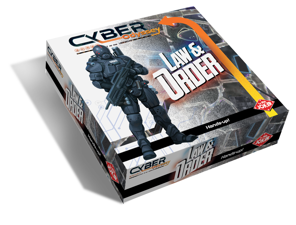 Cyber Odyssey / Cyber Verse Law & Order Erweiterung englische Kickstarter Ausgabe