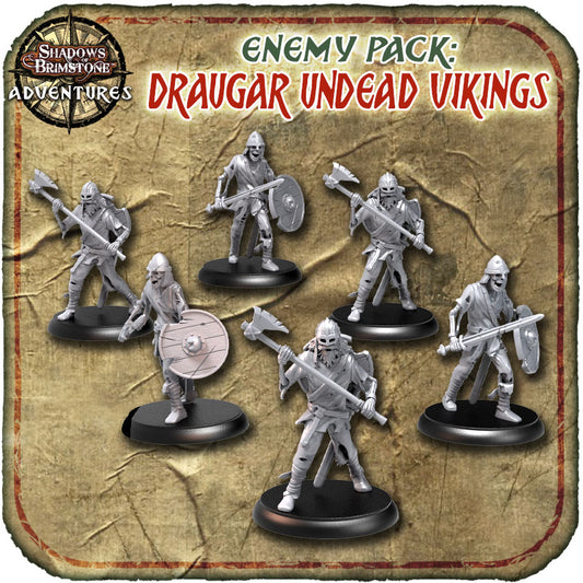 Shadows of Brimstone: Draugar Undead Vikings Enemy Pack englische Ausgabe