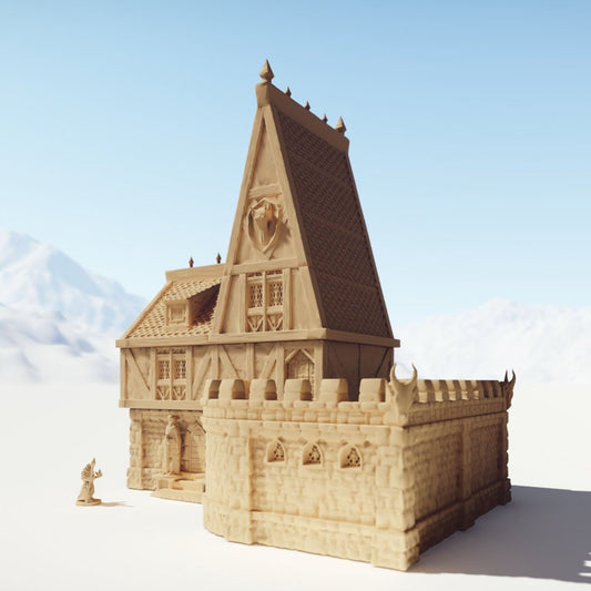 Barracks from the Drennheim set by WonderWorlds